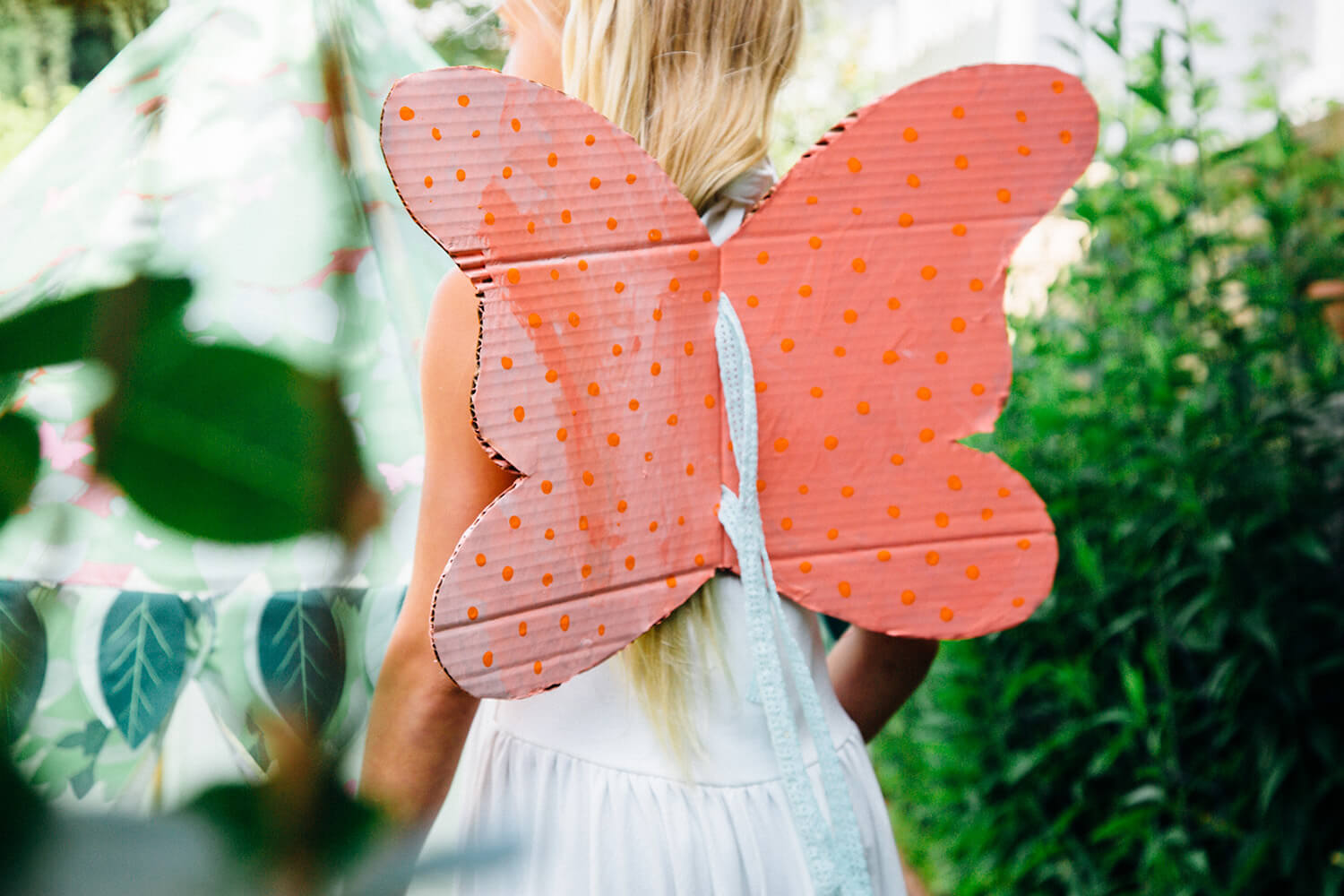 Simple DIY Cardboard Butterfly Craft With Wings For Kids