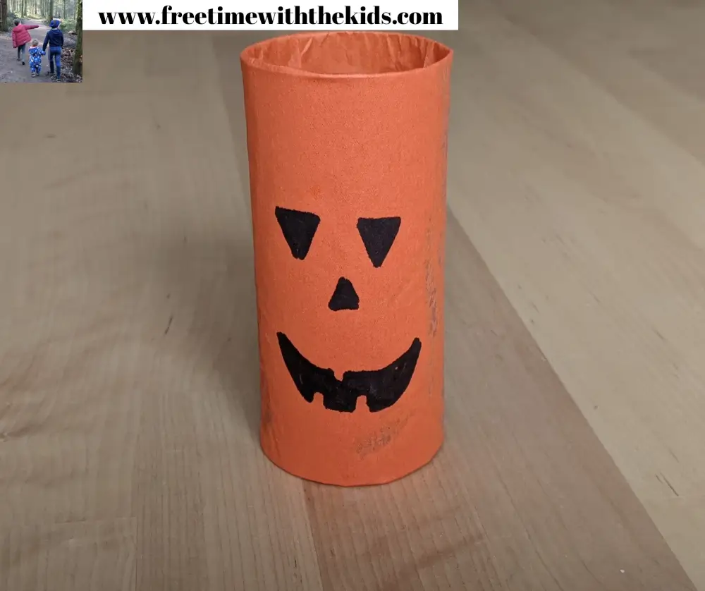 Simple Halloween Pumpkin Craft Activity
