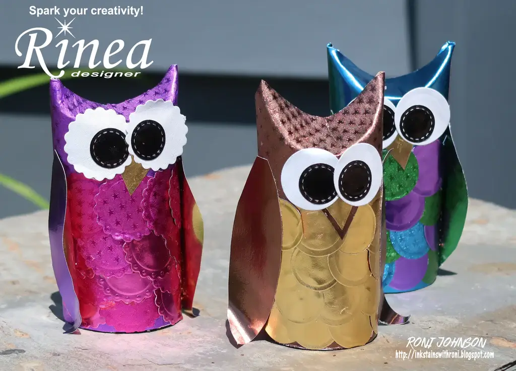 Spark Owl Craft Using Toilet Paper Roll For Kids