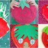 Strawberry Paper Plate Crafts For Kids