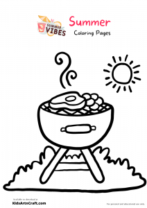 Summer Coloring Pages For Kids – Free Printables - Kids Art & Craft