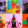 Toilet Paper Roll Halloween Crafts For Kids