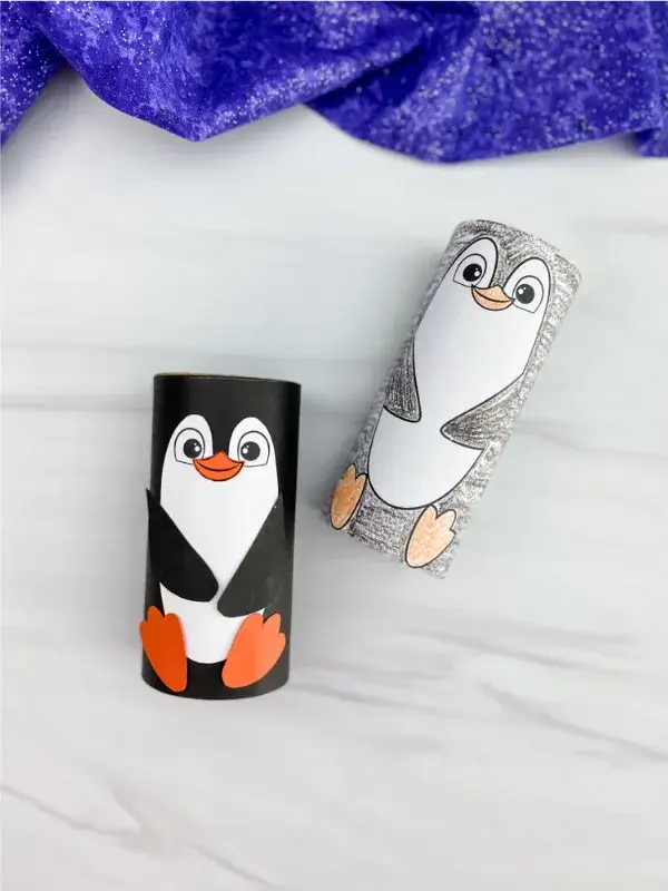 Winter Toilet Paper Roll Crafts