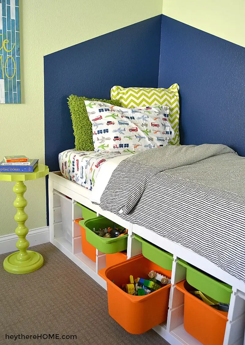 Toy Storage Craft Idea For Bedroom