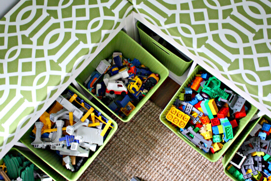 Toy Storage Craft In Seating Room