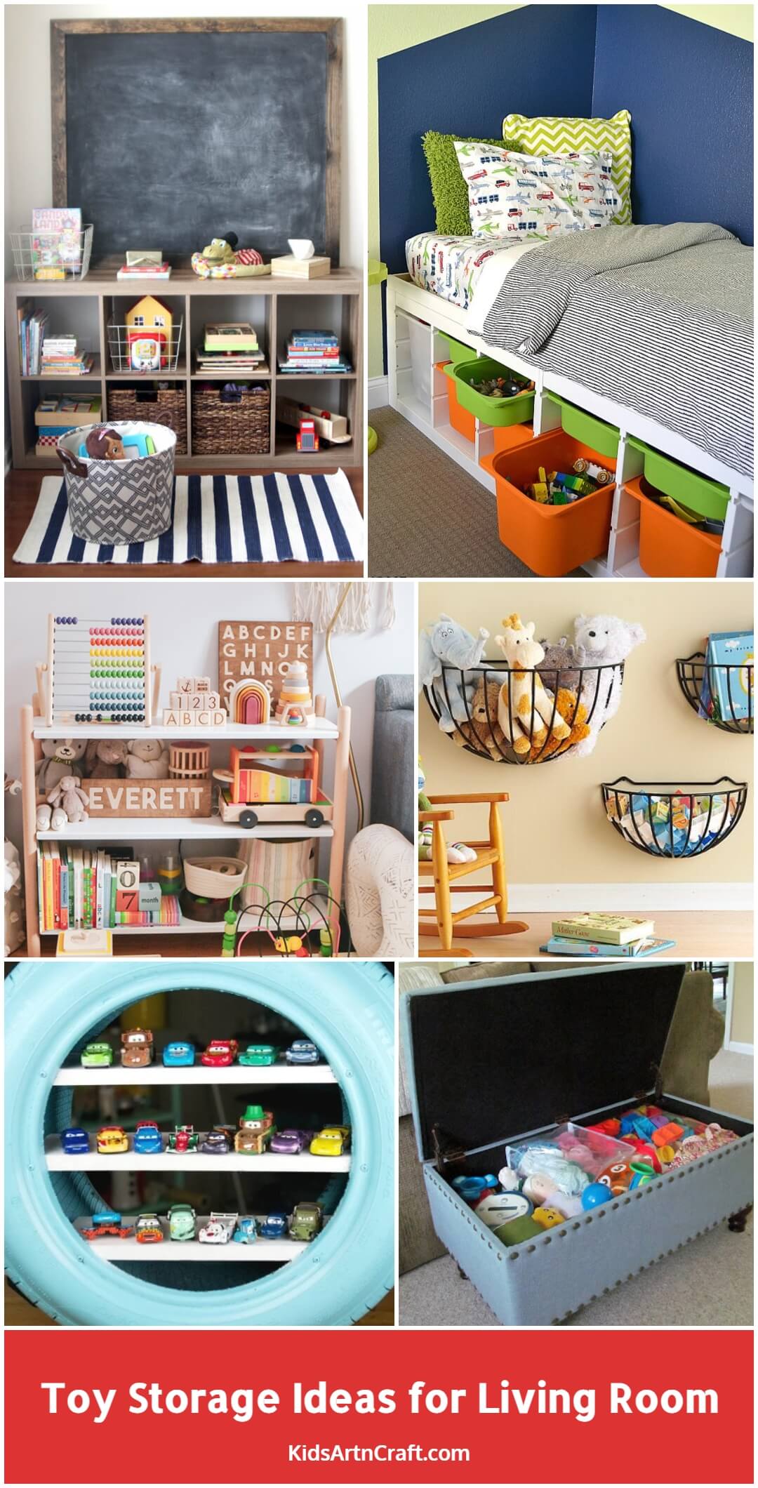 Toy Storage Ideas for Living Room