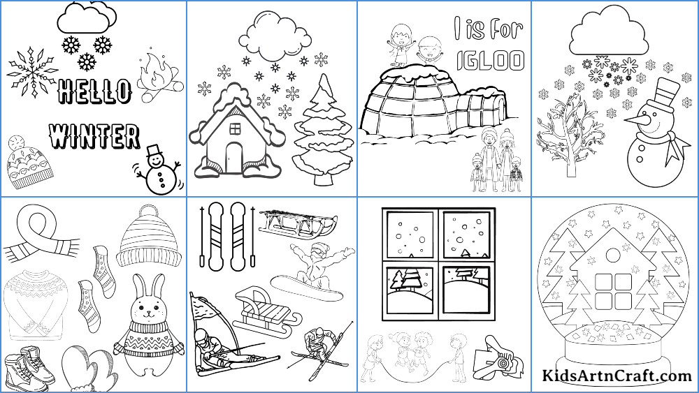 Bed Coloring Pages For Kids – Free Printables