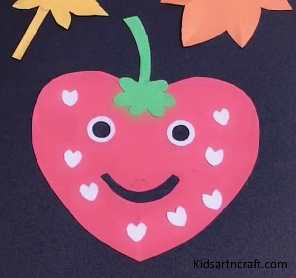 Delicious Strawberry Craft For Kids Creative & Fun Paper Crafts For Kids Play