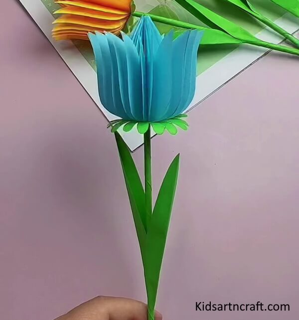 Easy 3D Paper Flower Craft