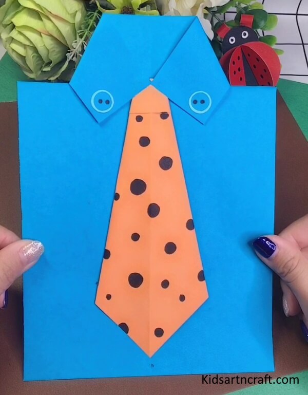 Easy Paper Shirt & Neck Tie Craft Fantastic Paper Crafts Ideas For Kids