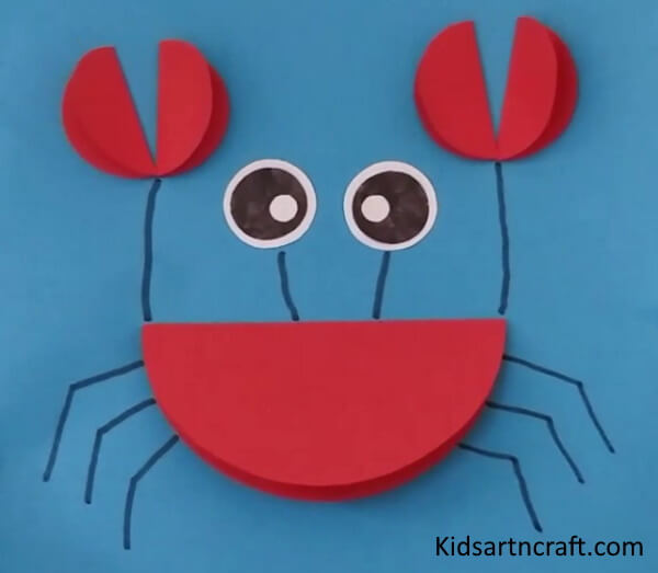 Easy & Simple Crab Paper Craft