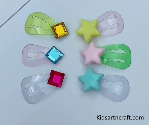 Hairclips Craft for Kids