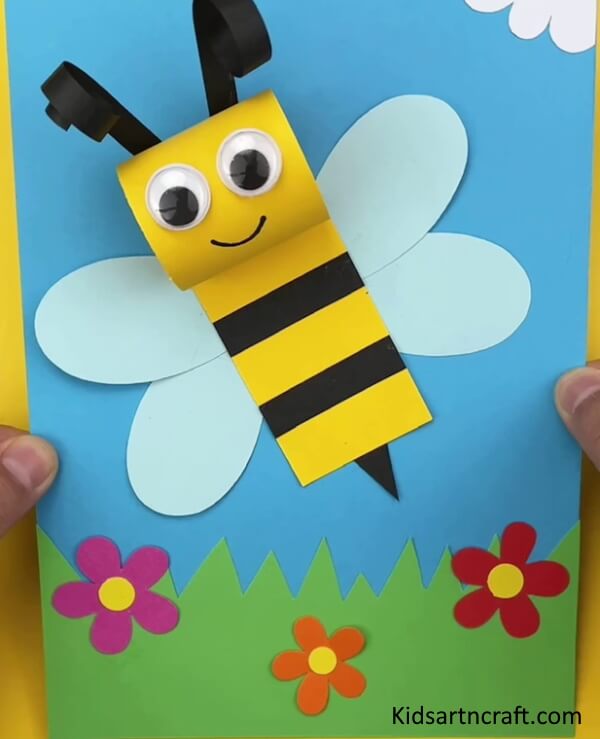 Honey Bee Craft with Paper