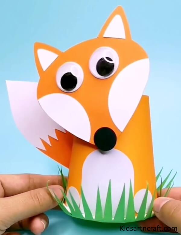 Innocent & Cute Paper Fox Craft