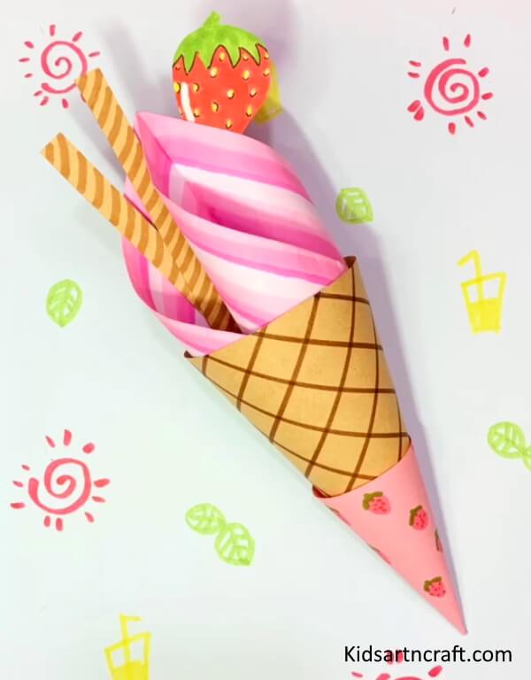 Make 3D Ice-Cream to Fool Your Friend
