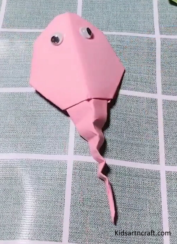 Simple & Easy 3D Stingray Paper Craft
