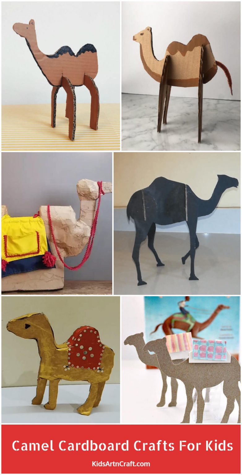 Camel Cardboard Crafts For Kids Kids Art & Craft