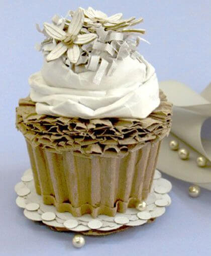 Cupcake Cardboard Crafts for Kids Cardboard Cupcake Craft Idea to Make at Home