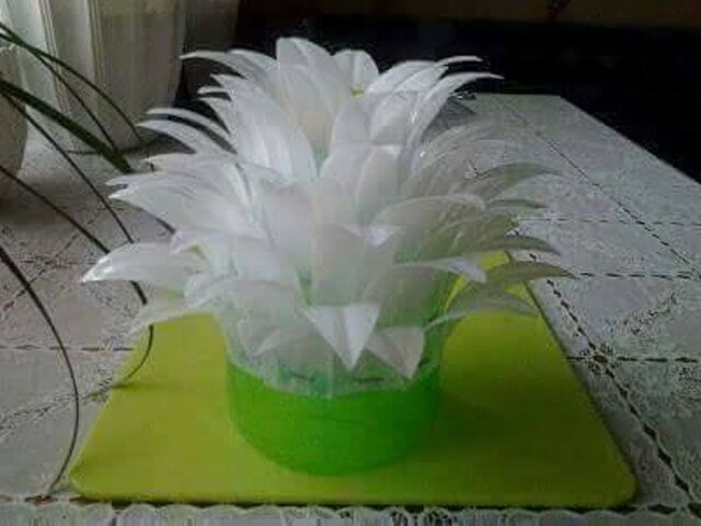 Creative Flower Craft Idea With Plastic Bottle Step By Step