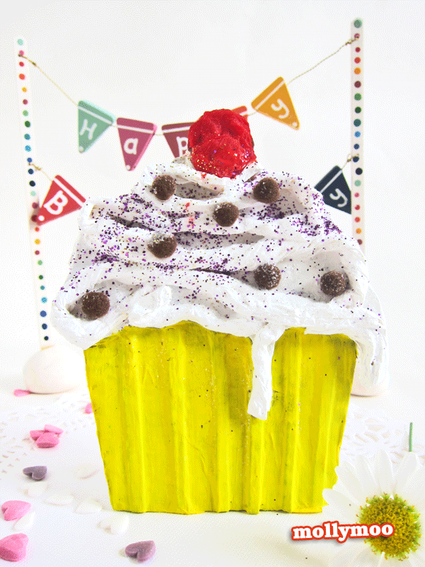 Cupcake Cardboard Craft For Preschoolers