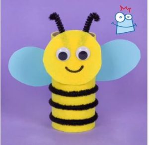 Bee Cardboard Crafts for Kids - Kids Art & Craft