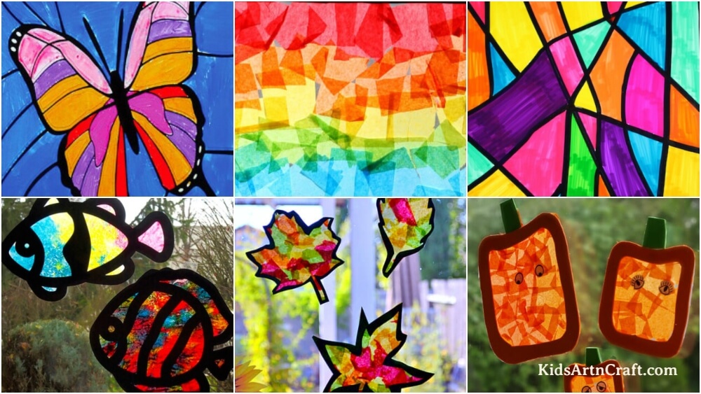 DIY Stained Glass Crafts