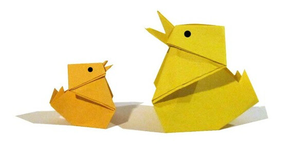 Easter Origami Chick Video Tutorial