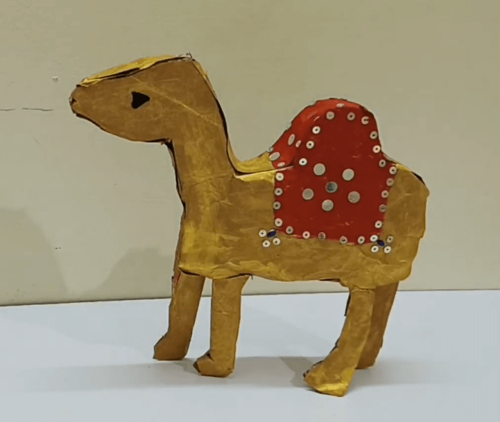  Easy Camel Cardboard Craft to Make at Home
