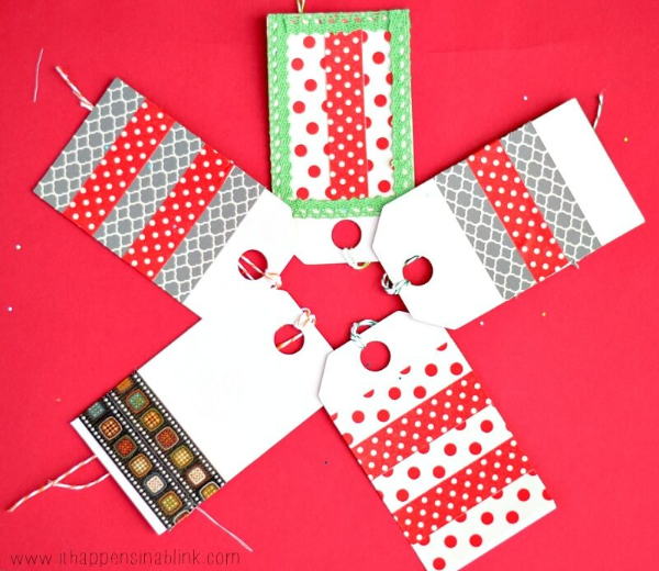 Easy Gift Tags Decorate With Washi Tape