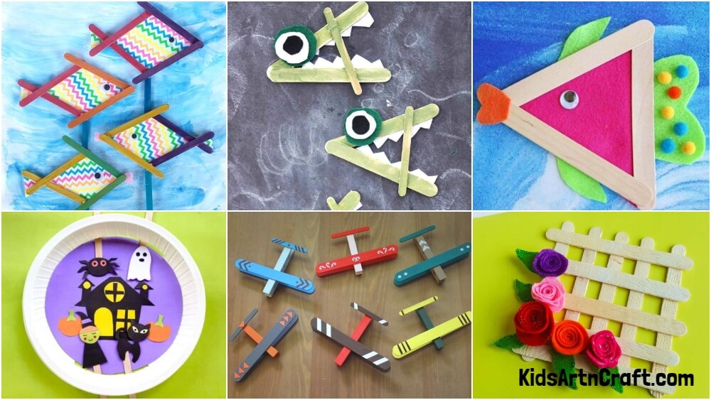 Easy Popsicle Stick Crafts For Beginners