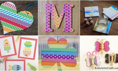 Easy Washi Paper Tape Crafts For Beginners