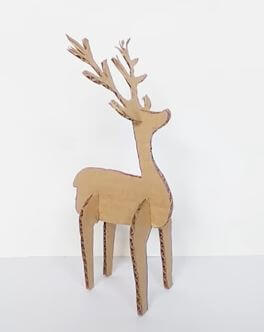 Homemade Reindeer Decoration Craft At Home For Kids