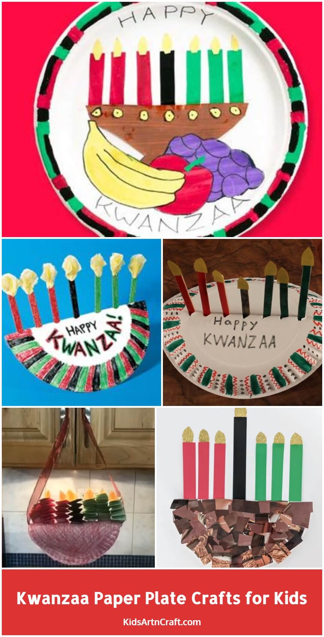 Kwanzaa Paper Plate Crafts For Kids