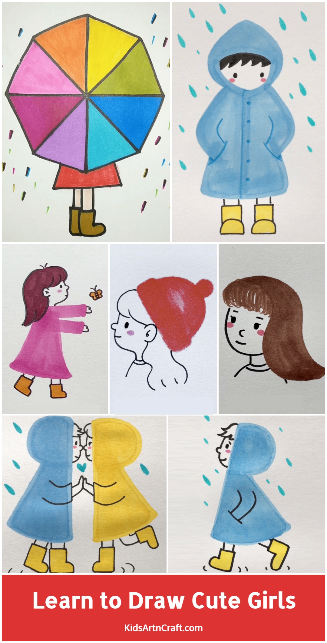 Cute Girl Drawing Ideas For Kids Kids Art Craft Cute Girl Drawing Ideas For Kids Kids Art Craft