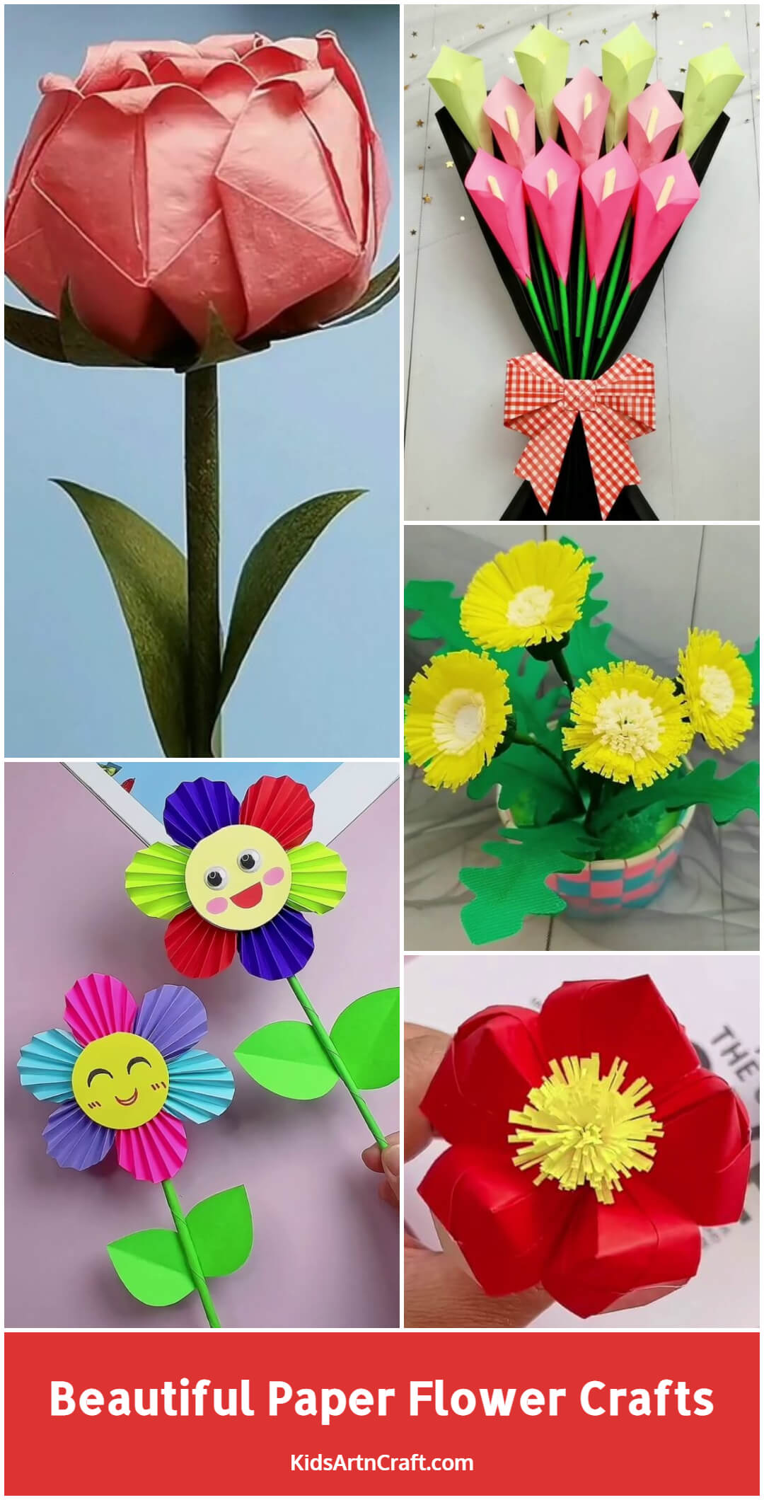  Make Your Home More Elegant With These Beautiful Paper Flower Craft
