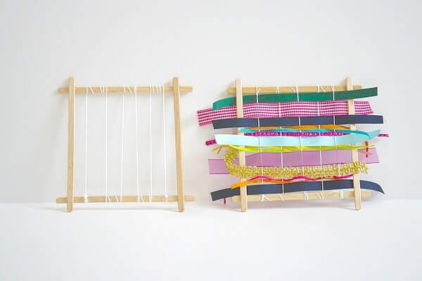 Mini Weaving Loom Craft For Kids
