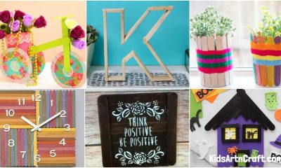 Popsicle Stick Decoration Craft Ideas For Home