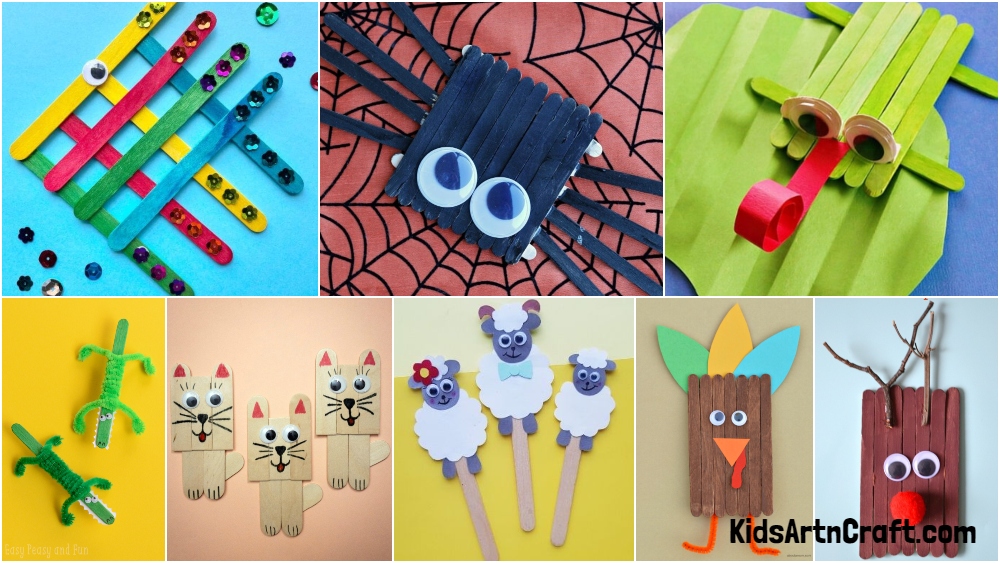 Fun Popsicle Stick Crafts for Kids