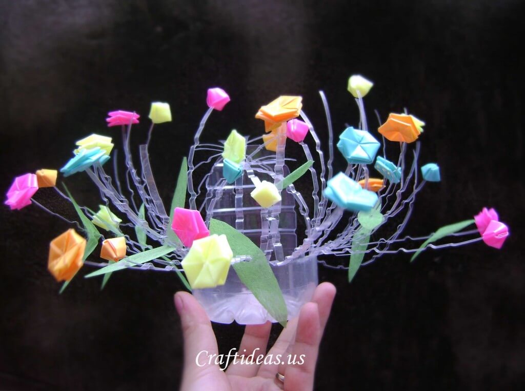 DIY Recycle Plastic Bottle Garden Flower Pot Craft Idea For 2nd Grade