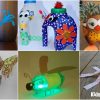 Recycled Plastic Bottle Animal Craft Ideas for Kids