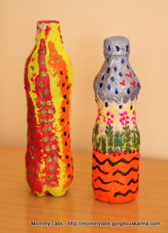 Recycled Plastic Bottle Maraca Instrument Craft