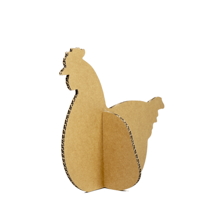 Chicken Cardboard Crafts Simple Cardboard Chicken Craft For Kids