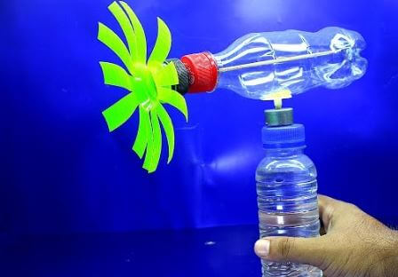 Very Easy Wind Turbine Generator School Craft Project With Plastic Bottle