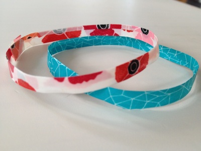 Very Simple Washi Tape Bracelets Craft Idea For Preschoolers
