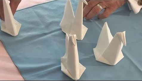 Easy Origami White Swan Bird Craft Idea For Kids