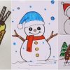 Winter Drawing Ideas for Kids