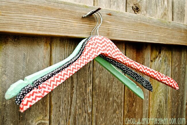 Wooden Hangers Craft With Washi Tape