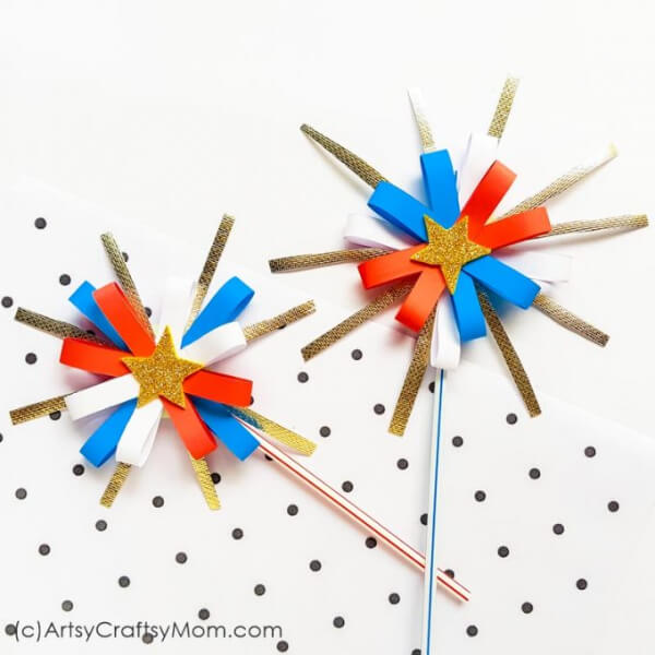 4th of July fireworks Craft Ideas For Diwali Crackers Crafts Ideas