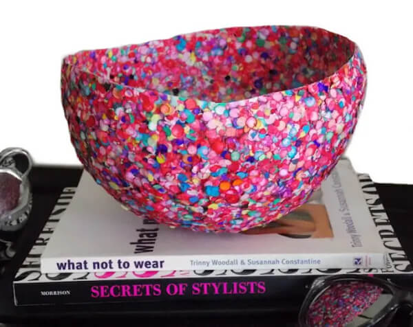 Colorful & DIY Paper Mache Bowl Craft Ideas For Kids
