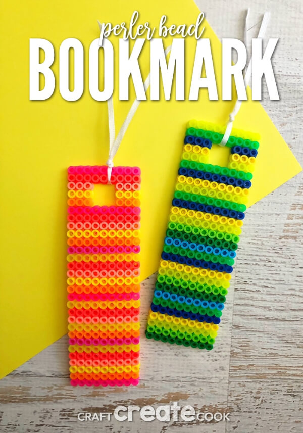DIY Bookmark Craft With Perler Beads
